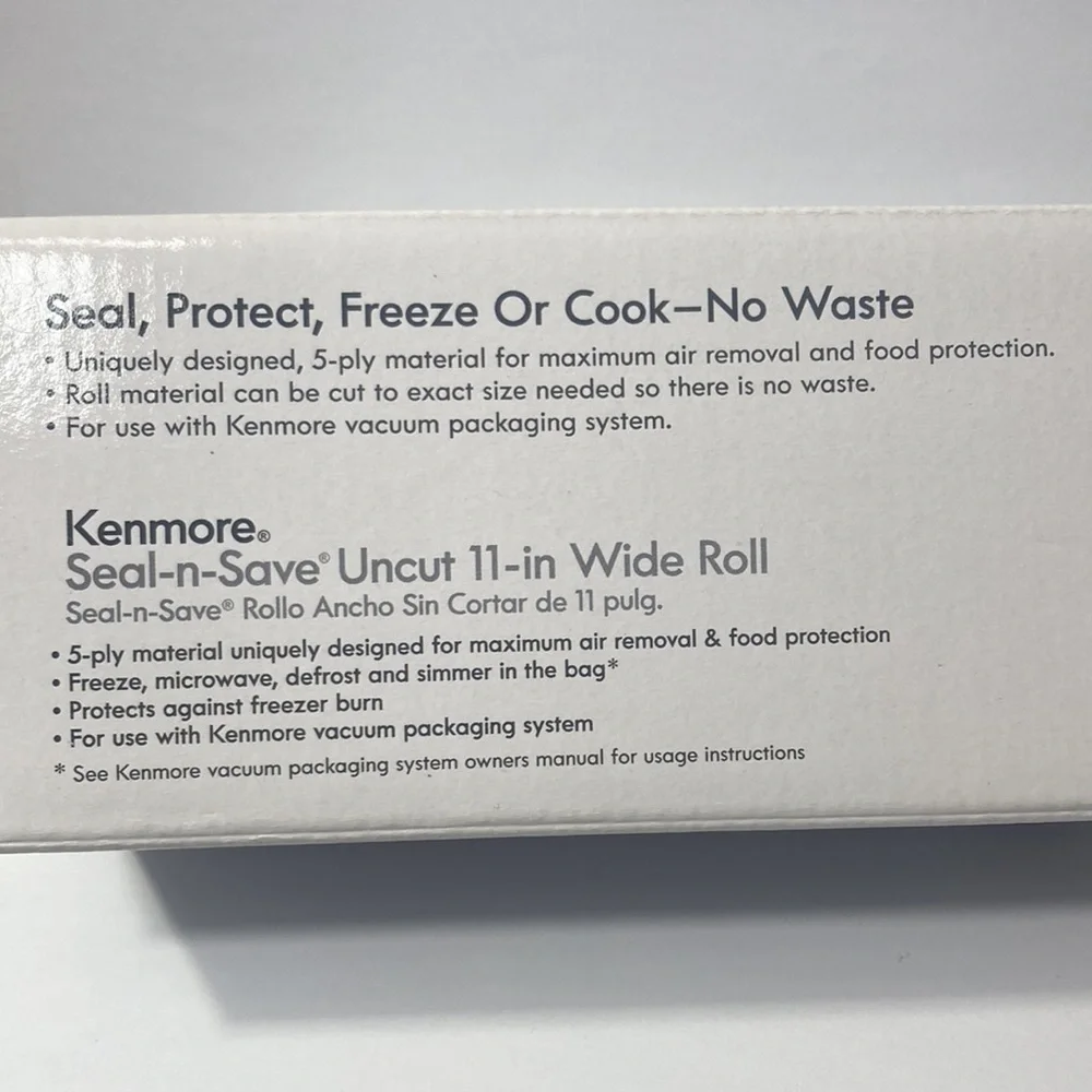 Kenmore Seal N Save Uncut 11